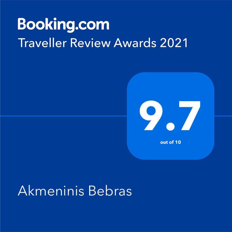 Akmeninis Bebras Villa Zemaiteliai Kültér fotó