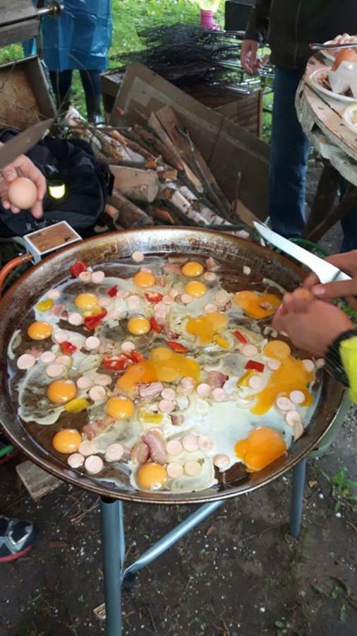 Akmeninis Bebras Villa Zemaiteliai Kültér fotó